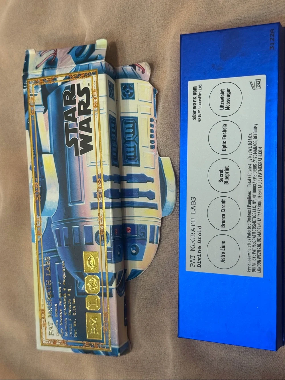 Pat McGrath Labs StarWars Divine Droid eyeshadow palette